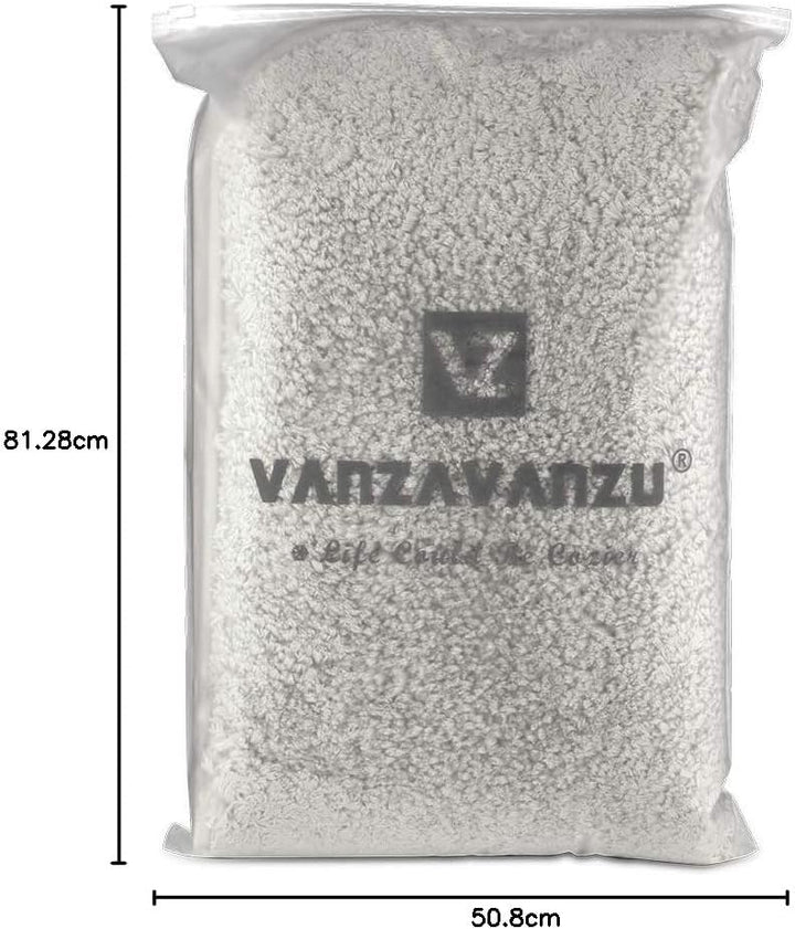 VANZAVANZU Badematte rutschfest 2er Pack Badteppich Verdickt Badezimmerteppich Weich Badeteppich Fla