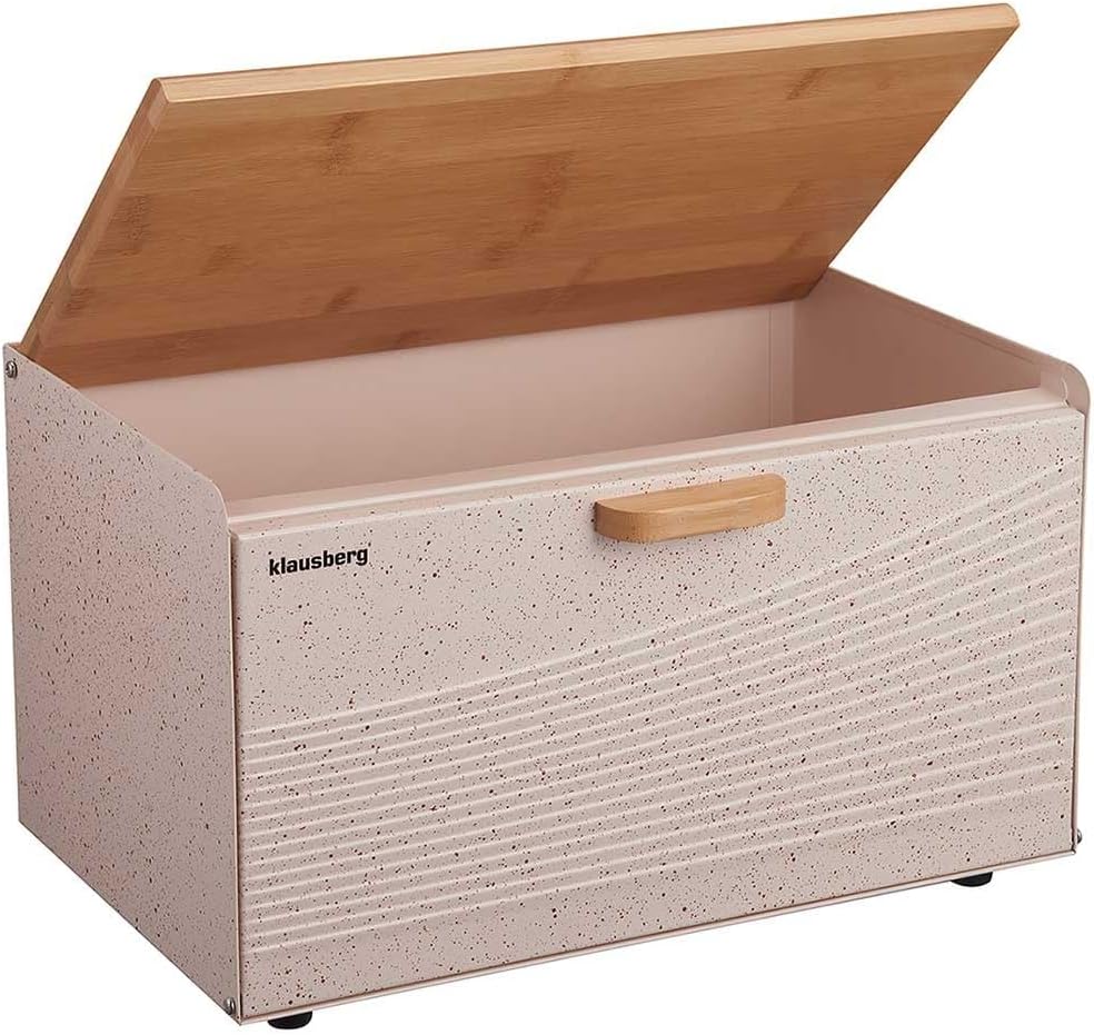 Klausberg Brotkiste Holz (Creme), Creme