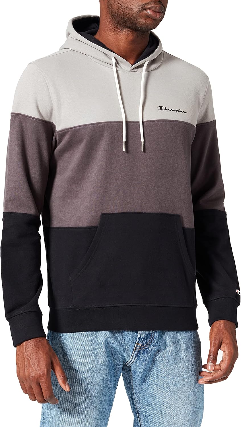 Champion Herren Color Mix Kapuzenpullover M Schwarz, M Schwarz