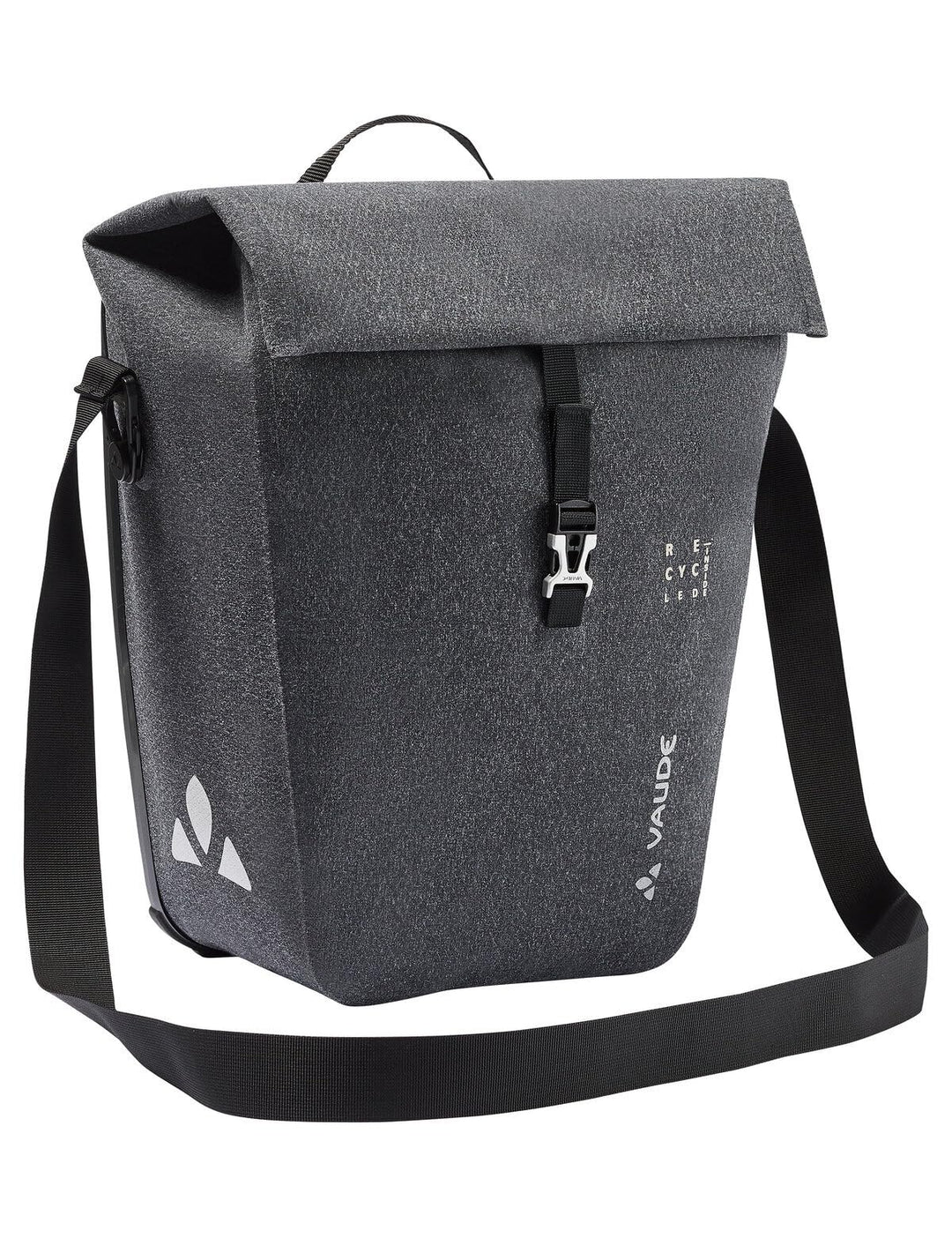 VAUDE Recycle Pro Single Hinterradtaschen Einheitsgrösse Schwarz, Einheitsgrösse Schwarz