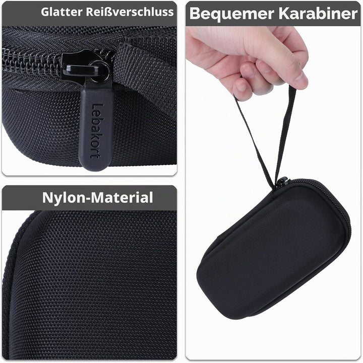Hart Schutz Hülle Etui Tasche für Zoom H1n Tragbarer 2-Spur-USB-Recorder/Zoom H1essential 32-Bit Han