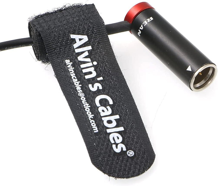 Alvin's Cables Low-Profile Mini-XLR 3-Pin Stecker TA3M auf 3.5mm-TRS-Locking Audio-Kabel für Canon-E