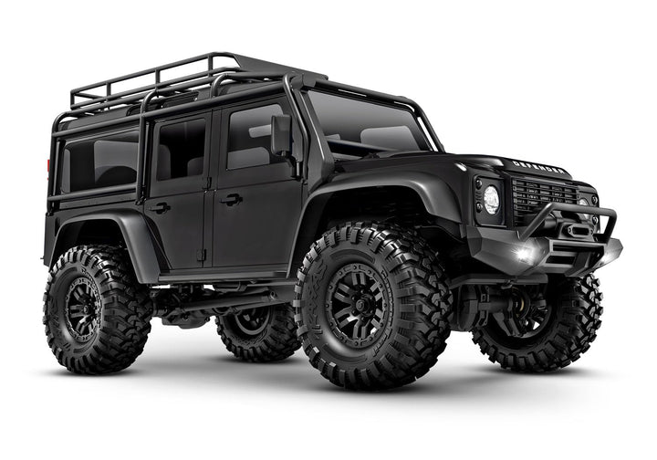 TRAXXAS TRX-4M 1/18 LD Land Rover Defender Schwarz Scale-Crawler inkl. Akku/Lader 4WD RTR