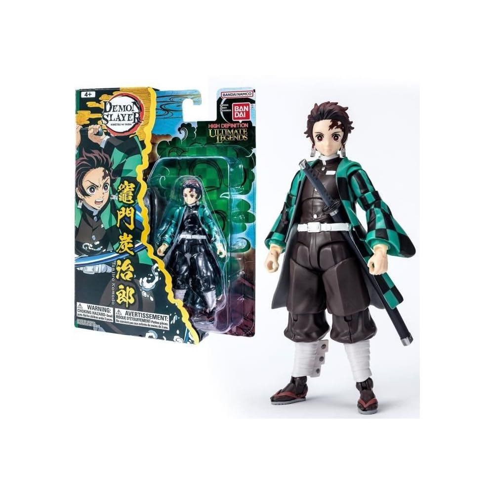BANDAI - Ultimate Legends HD - Demon Slayer Actionfigur 12 cm - Tanjiro Kamado - Offizielle Demon Sl
