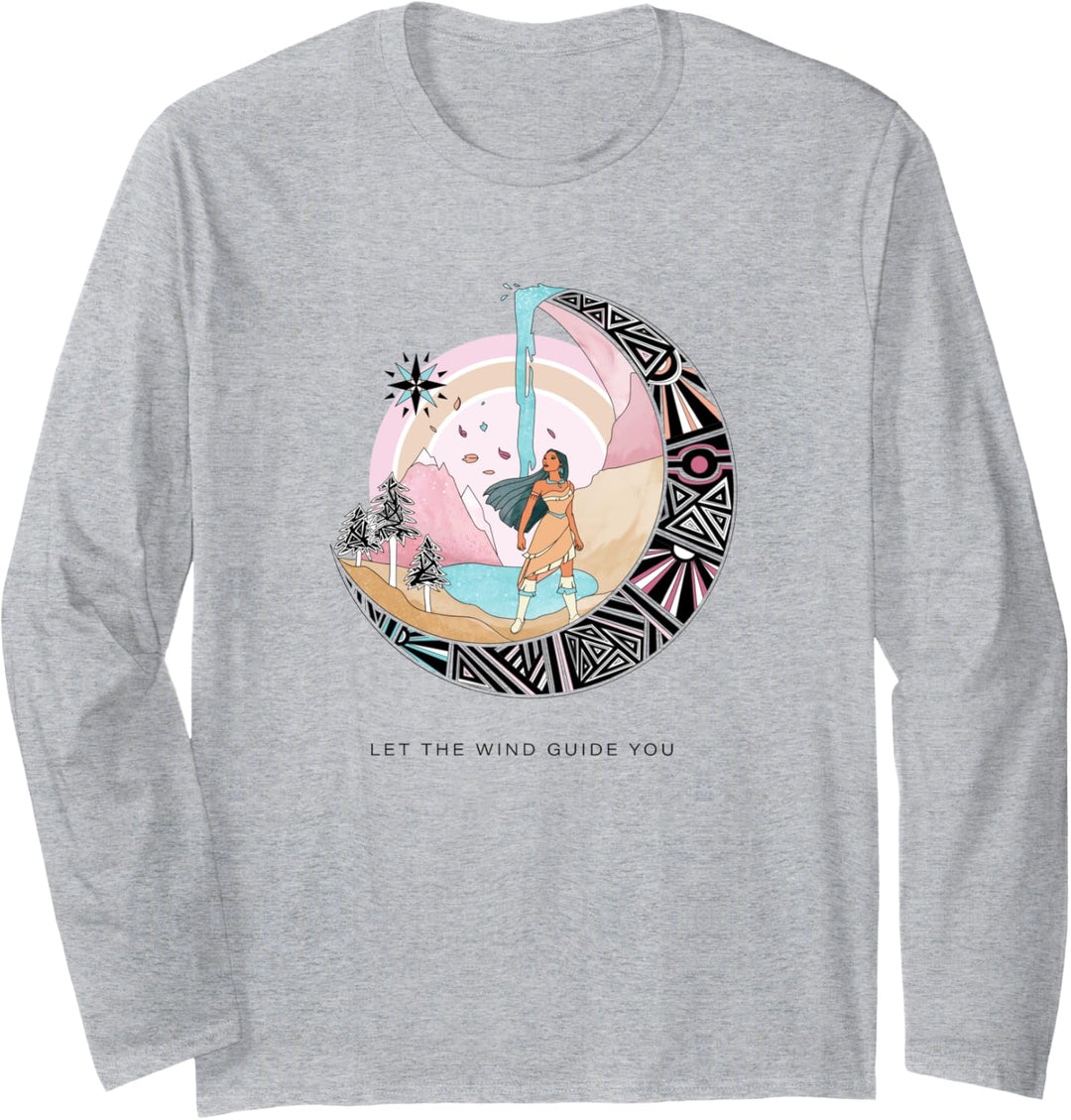 Disney Pocahontas Let The Wind Guide You Langarmshirt