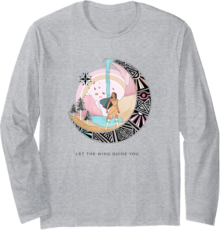 Disney Pocahontas Let The Wind Guide You Langarmshirt