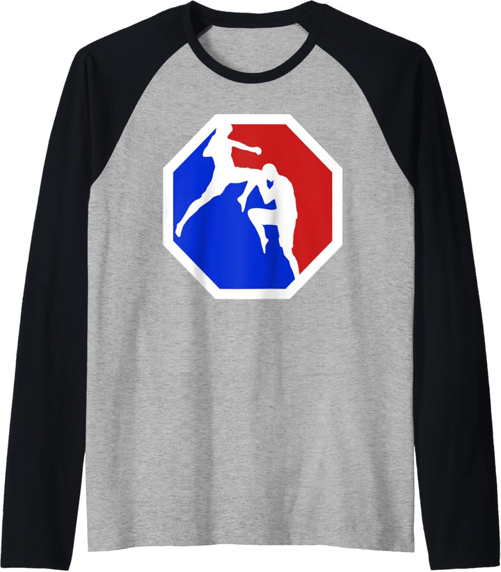 MMA - Mixed Martial Arts - Logo Raglan
