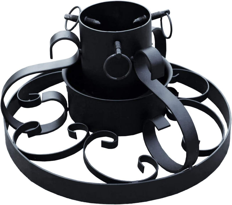 FineHome Metall Tannenbaumständer Weihnachtsbaumständer Ø 40cm Baumständer Christbaumständer Verschi