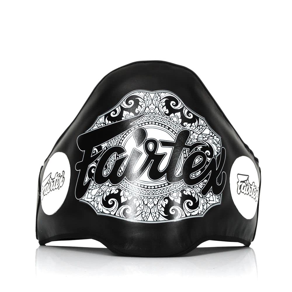 Fairtex BPV2 Leichtes Bauchpolster Muay Thai Trainer Schutzschutz für Boxen, MMA, Muay Thai Training