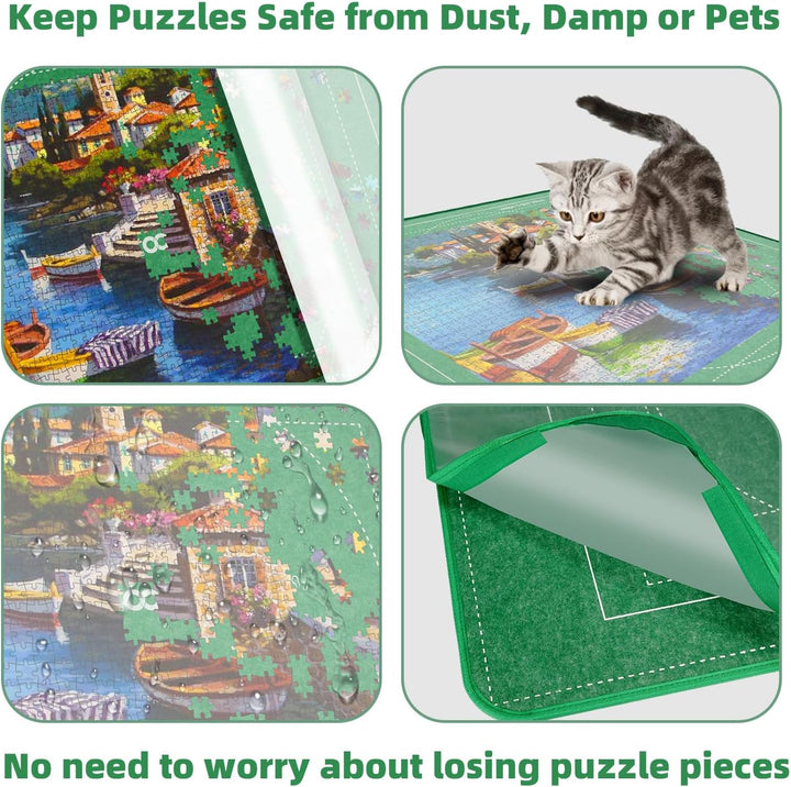 Puzzlematte für 1000 Teile Lagerung, Jigsaw Puzzle Board, Puzzle Storage Board 32 x 22inches, Jigsaw