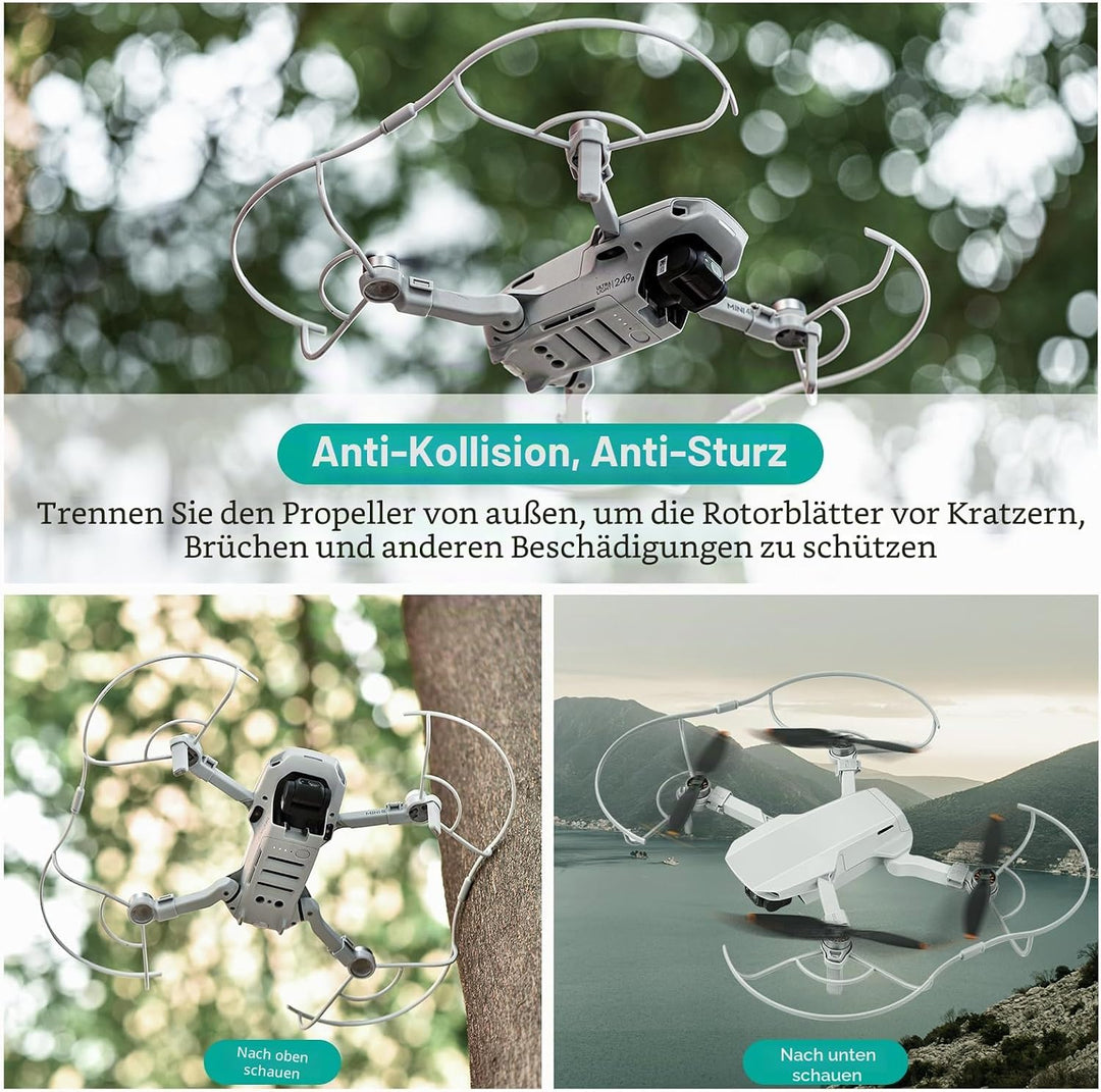 Mini 4K Propeller Guard für DJI Mini 4K Drohne Propeller Sicherheitszubehör für DJI Mini 4K/ Mini 2