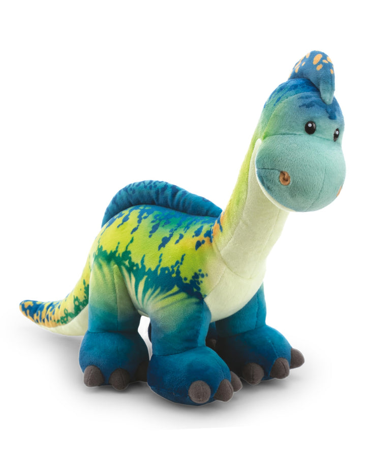 NICI Kuscheltier Dino Snackilus 29cm - blau - Weiches Plüschtier – niedliches Stofftier zum Kuscheln