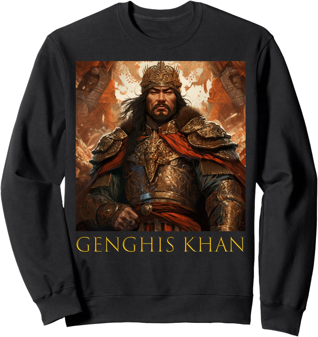 Dschingis Khan mongolischer Herrscher, Eroberer von Eurasien Sweatshirt