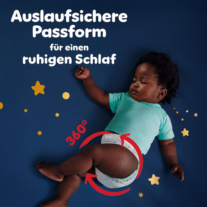 Pampers Night Pants Grösse 4, 180 Windeln, 9-15kg, Pampers Night Pants Bieten Zusätzlichen Schutz Fü