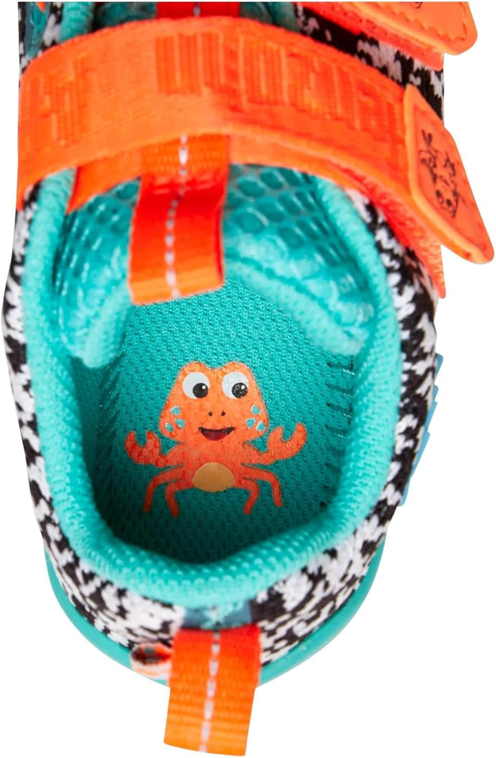 Affenzahn Barfussschuh Knit Happy mit Klettverschluss, Vegan, rutschfest, Flexibel, Reflektierend, b