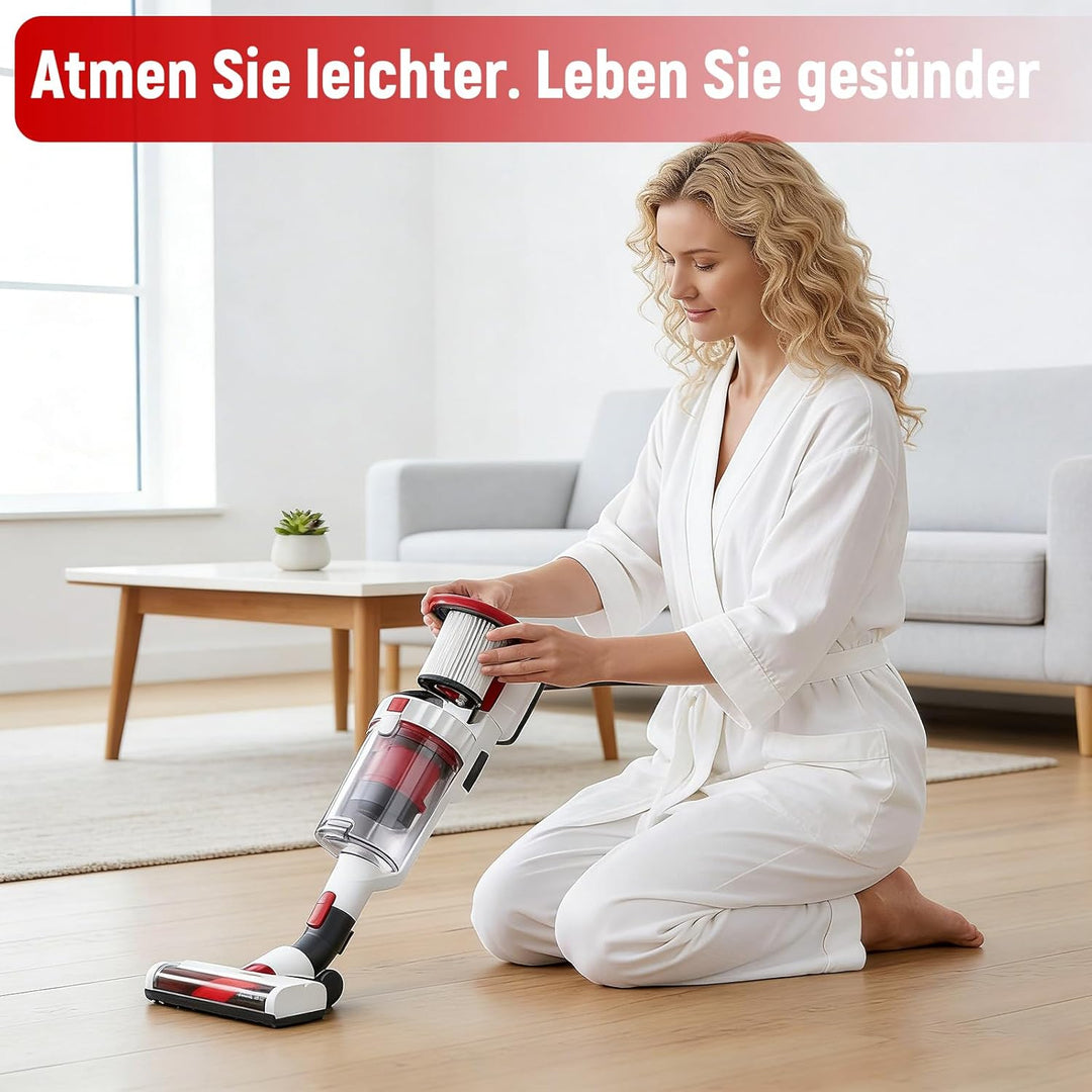 4er-Pack 12040193 Ersatzfilter für Bosch Unlimited Serie 7 Akku-Staubsauger BSS711W BSS715CARP BKS71