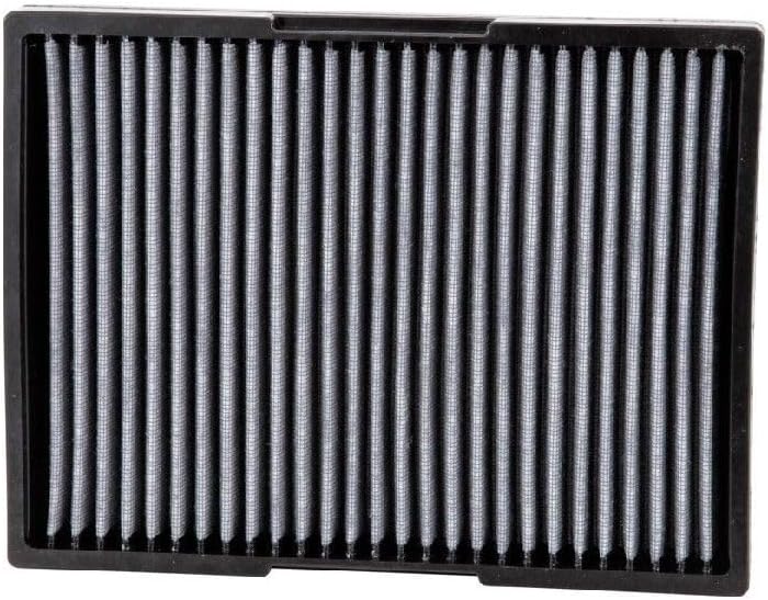 K&N VF2012 Waschbarer und widerverwendbarer KFZ Innenraumfilter 1 Stück (1er Pack) Weiss
