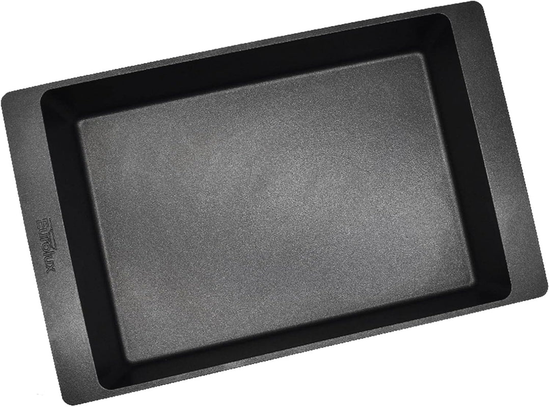 Eurolux Aluguss Bräter 41 x 26 cm Induktion - flacher 8.0 cm Rand - backofengeeignet - induktiver re
