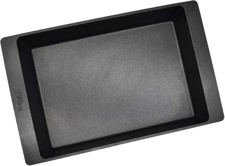 Eurolux Aluguss Bräter 41 x 26 cm Induktion - flacher 8.0 cm Rand - backofengeeignet - induktiver re