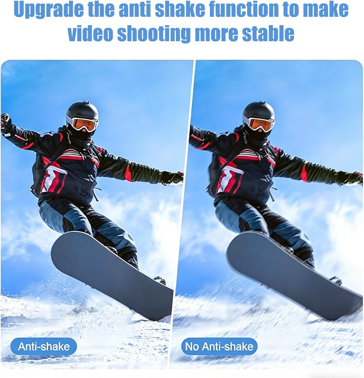 OBEST 4K Handheld Pocket Camera mit Gesichtserkennung, 4K Mini Vlog Camera