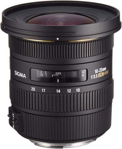 Sigma 10-20 mm F3,5 EX DC HSM-Objektiv (82 mm Filtergewinde, für Canon Objektivbajonett) für Canon