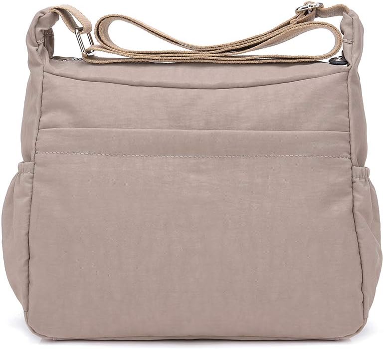 MINTEGRA Umhängetasche für Damen, Nylon, wasserdicht, Schultertasche, Messenger-Tasche, leicht, Pock
