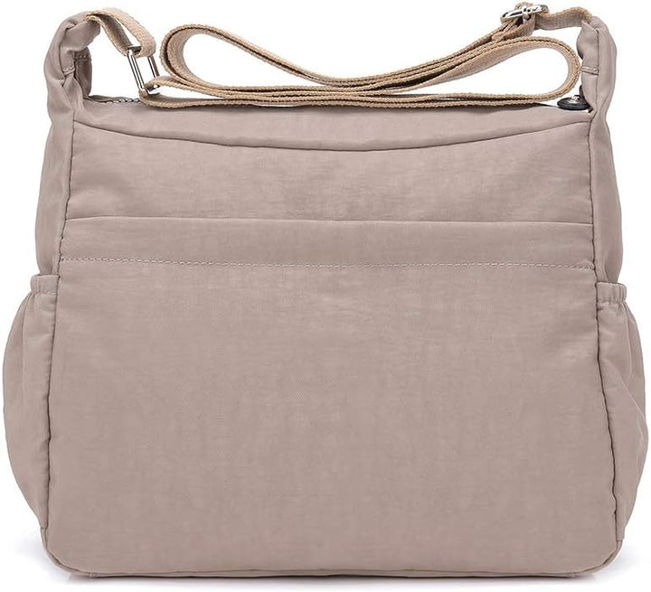 MINTEGRA Umhängetasche für Damen, Nylon, wasserdicht, Schultertasche, Messenger-Tasche, leicht, Pock