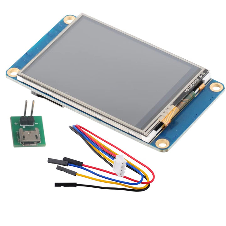 DIYmalls Nextion 2,4 Zoll HMI Display resistiver Touchscreen 5V TFT LCD 320x240 für Arduino ESP32 (N