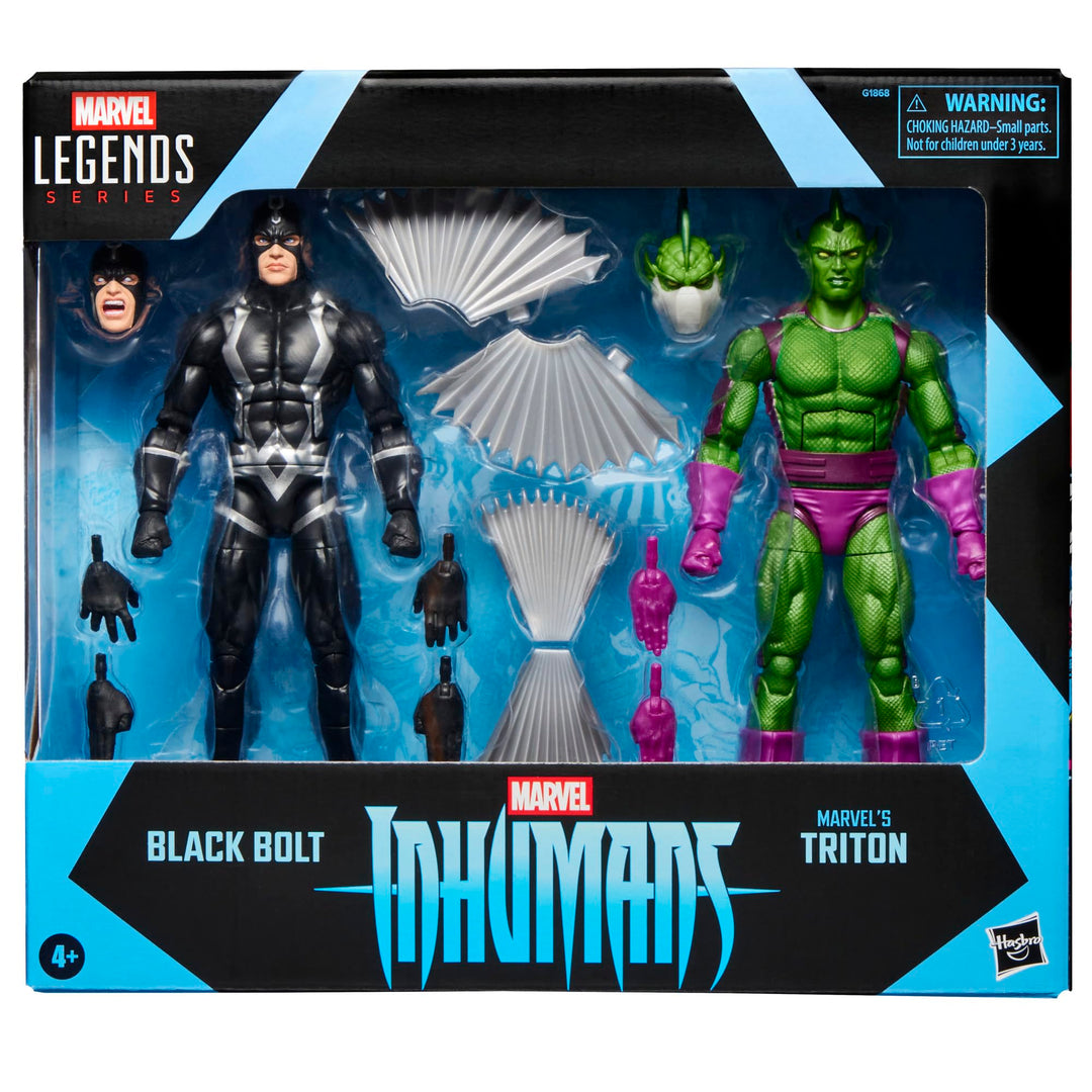 Marvel Legends Series Inhumans Black Bolt & Marvel’s Triton Action-Figuren 2er-Pack