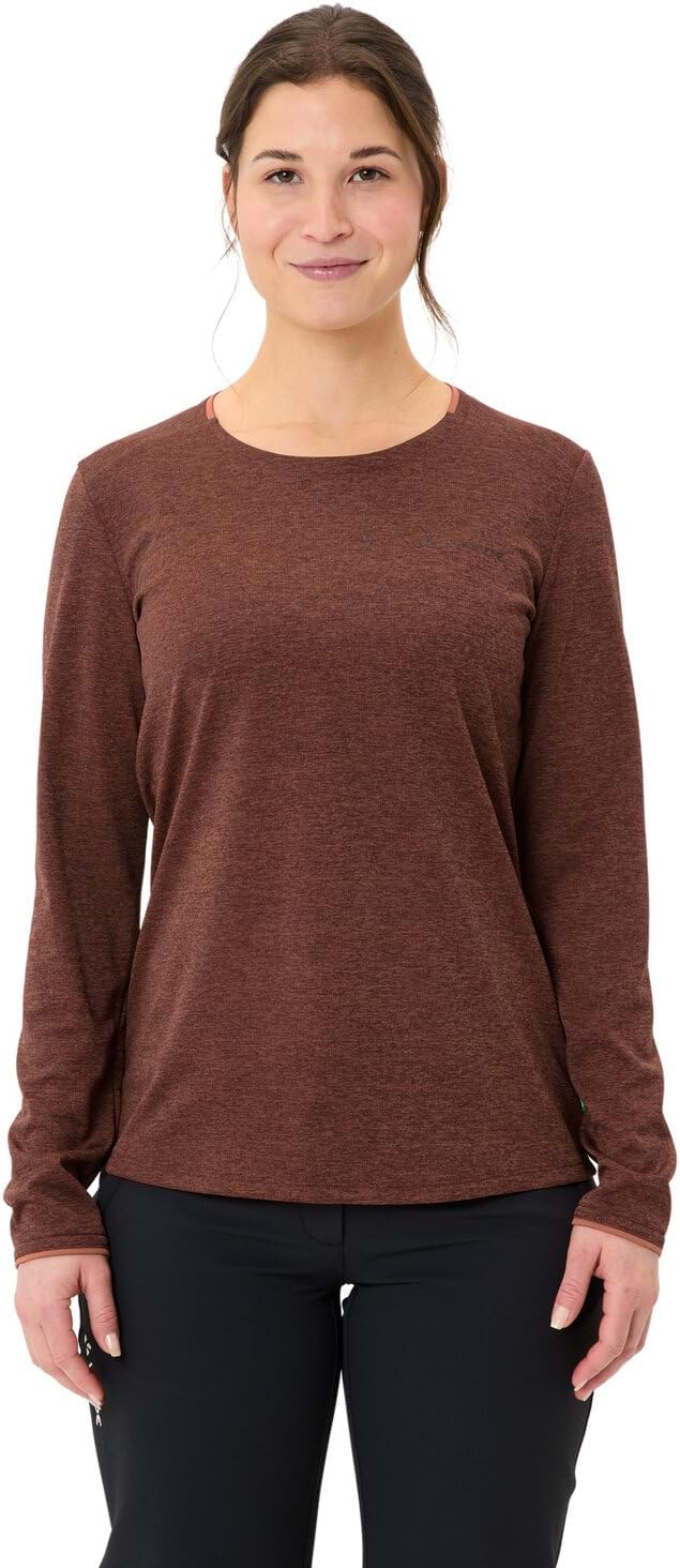 VAUDE Herren Wo Essential Ls T-Shirt 34 Buckeye, 34 Buckeye