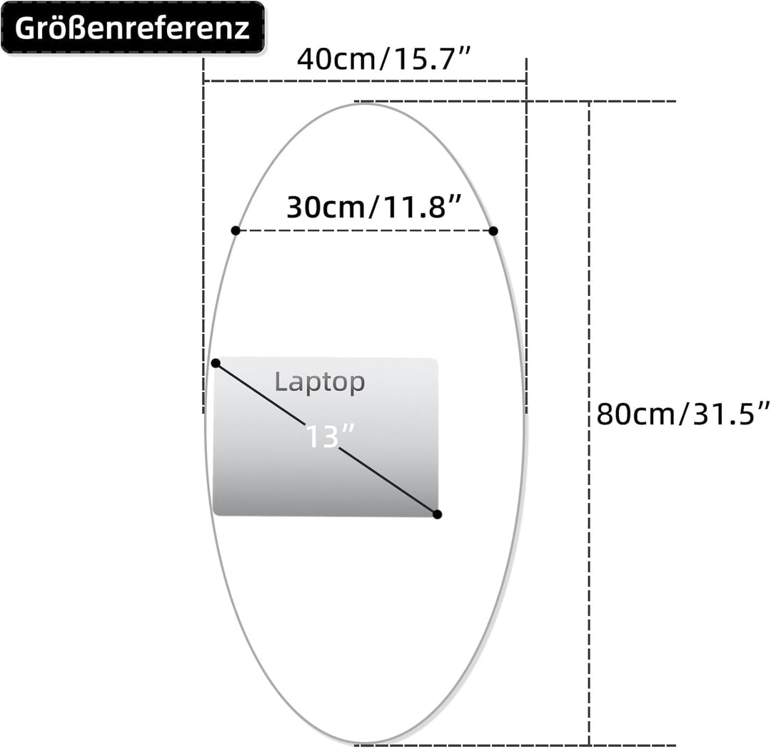 Anmas Power Doppelschicht Couchtisch, Weiss Beistelltische Holz,Wohnzimmertisch Oval,Tischbeine aus