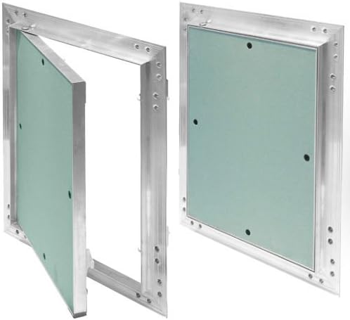 Awenta Revisionsklappe Aluminium-Rahmen 12,5 mm GK-Einlage Gipskarton Revisionstür Alu (225 x 300)