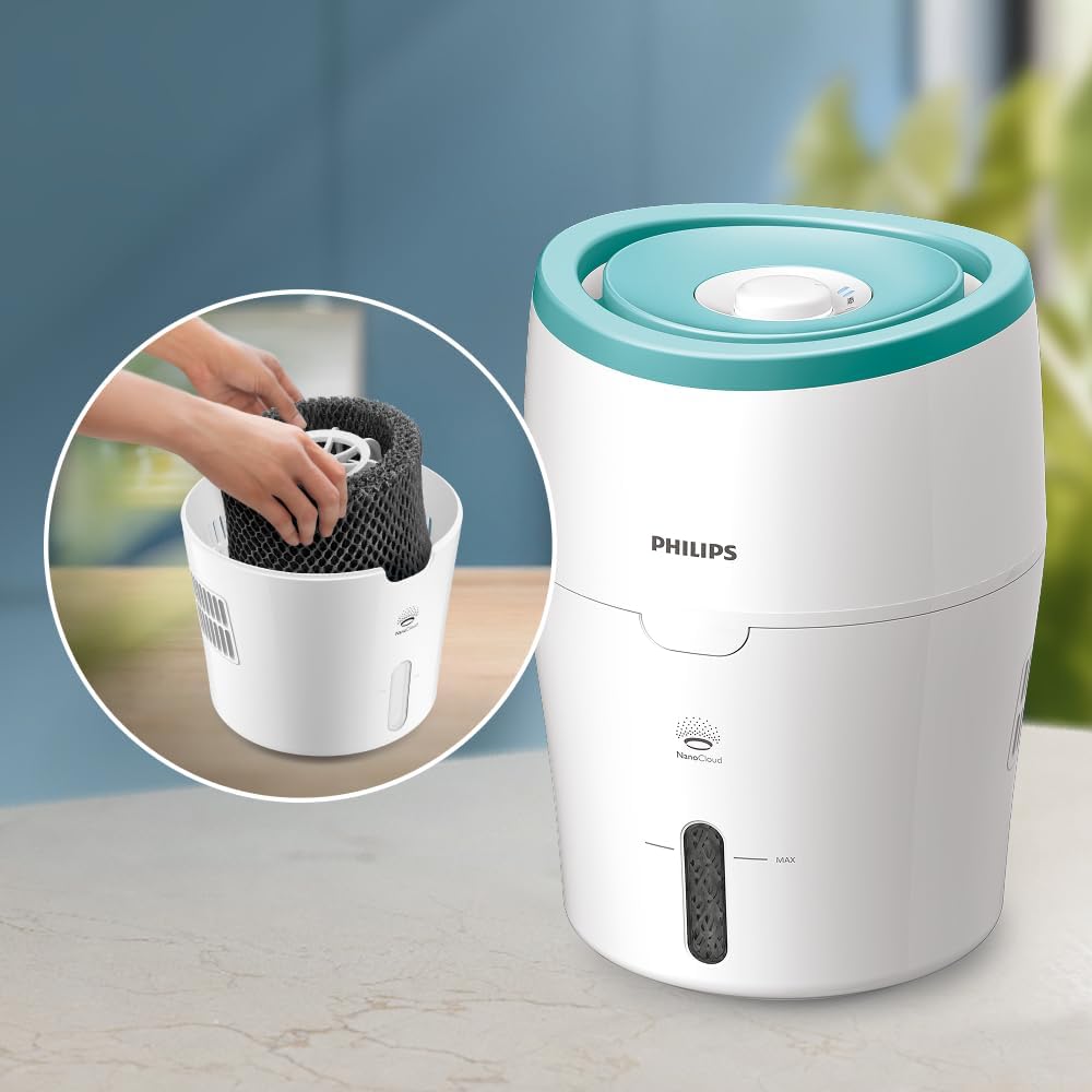 Philips Original NanoCloud Befeuchtungsfilter-Ersatz für Luftbefeuchter 2000 Serie HU4801, HU4802, H