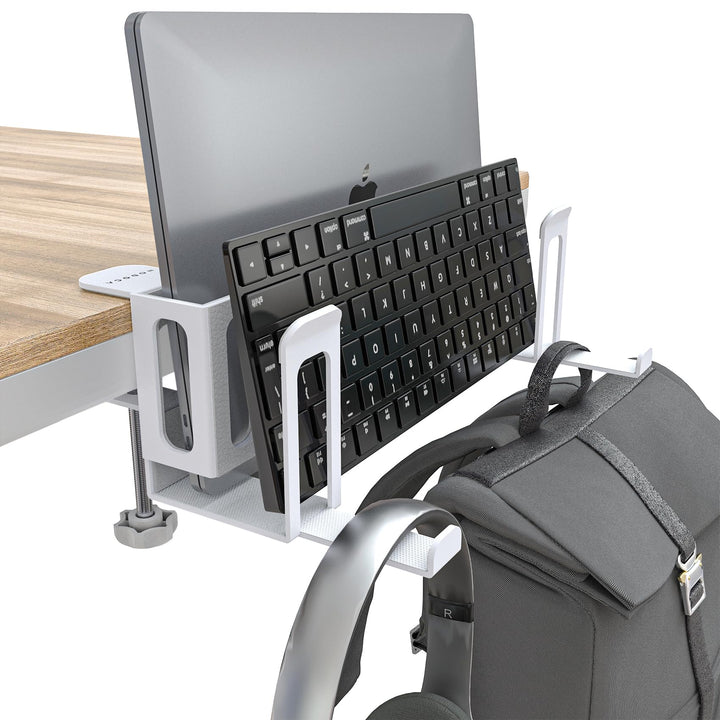 NODOCA Laptop Ständer Vertikal, Aluminium Vertikaler Laptop Ständer, Platzsparender Desktop-Seite Mo