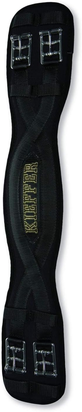 Sattelgurt KIEFFERPRENLINE m.grossen Rollschn.u.Elastomerband ohne Elastik 0 115cm, 0 115cm