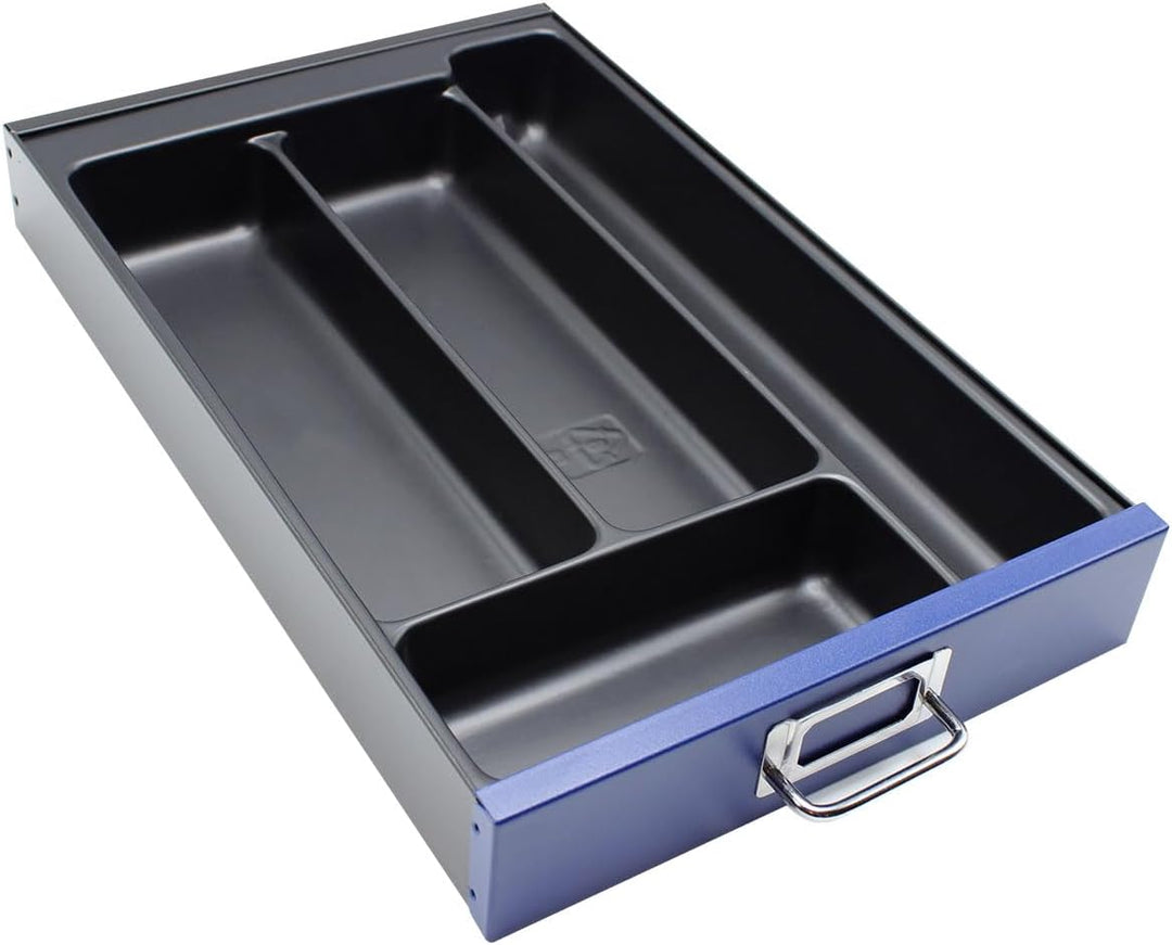 BISLEY MultiDrawer Schreibwareneinsatz A4 für A4 Schubladen H 102, 87, 51 mm, Metall, 800 Kunststoff