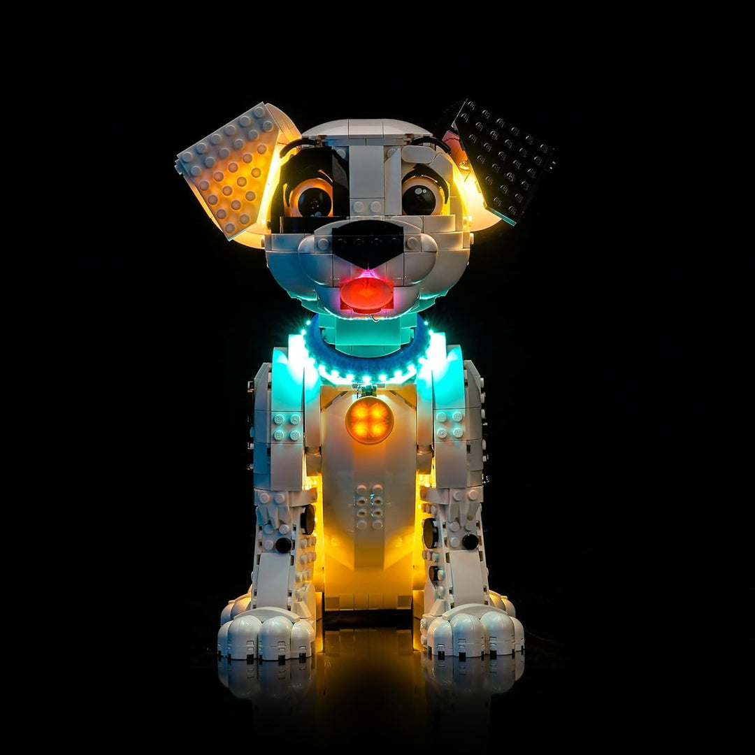 Led Licht Set Kompatibel mit Lego 101 Dalmatians Puppy 43269 (Kein Modell), Dekorationsbeleuchtungss