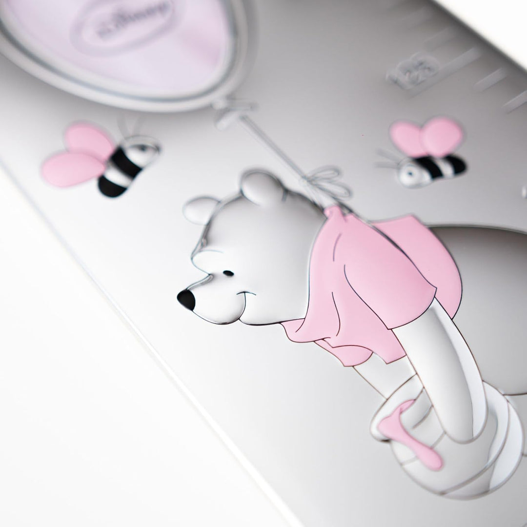 Disney - Kinder Messlatte für die Wand mit Silber - mit Bilderrahmen - zur Dekoration des Kinderzimm