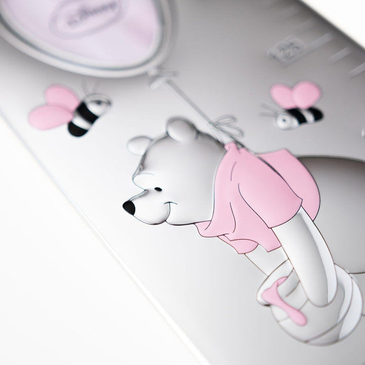 Disney - Kinder Messlatte für die Wand mit Silber - mit Bilderrahmen - zur Dekoration des Kinderzimm