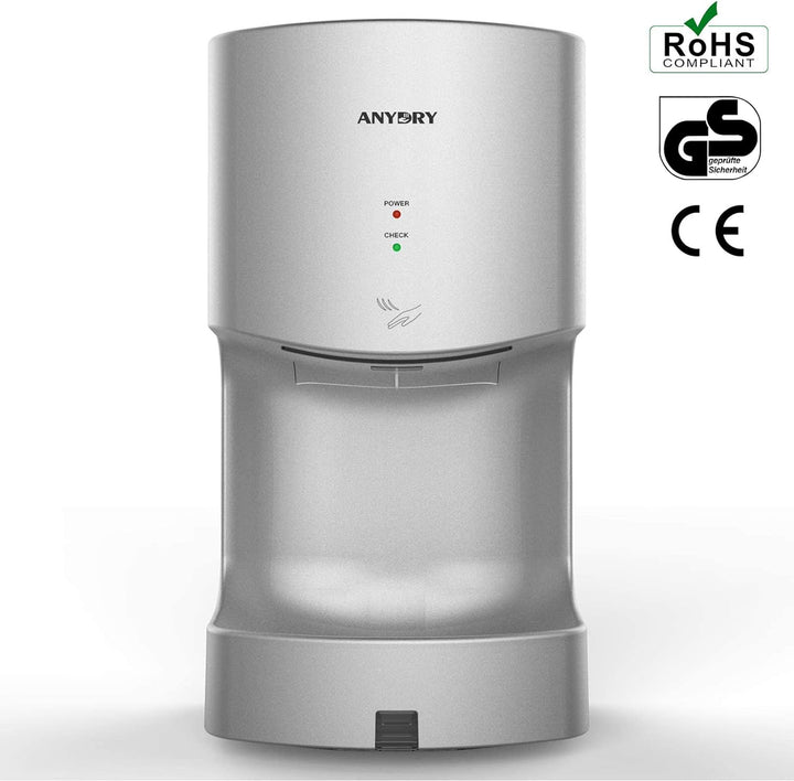 anydry 2630TS Automatischer Händetrockner Elektrisch Für Wandmontage,Mit Ablaufwanne,ABS