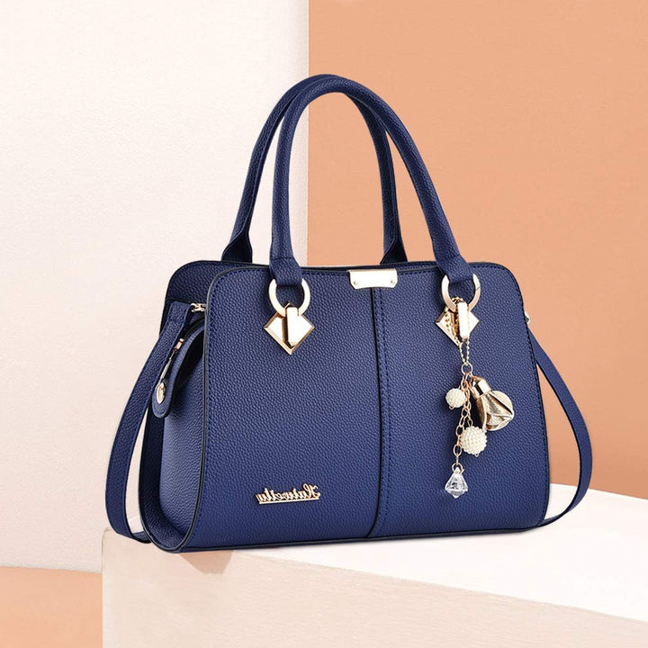 NICOLE & DORIS Damen Handtasche Mittelgross Elegant Handtaschen Mode Umhängetasche Henkeltaschen PU
