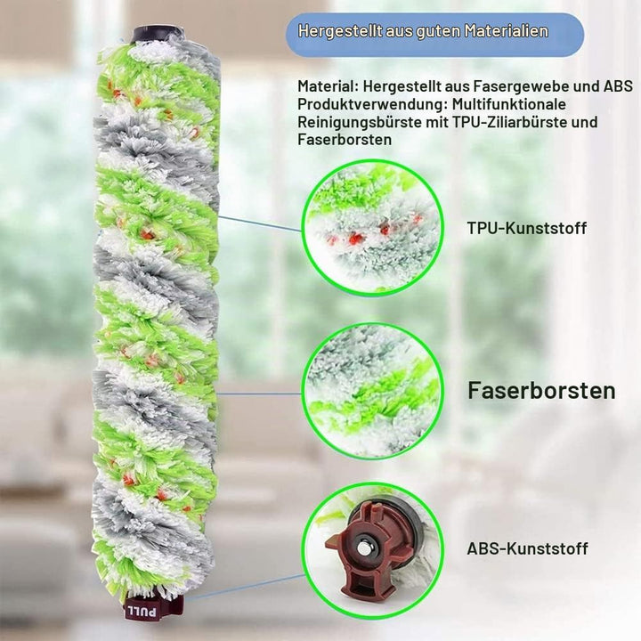 Asdazrxy 3 Stück Ersatzfilter und 3 Stück Multiflächen-Bürstenrolle Haustier, Zubehör für Bissell Cr