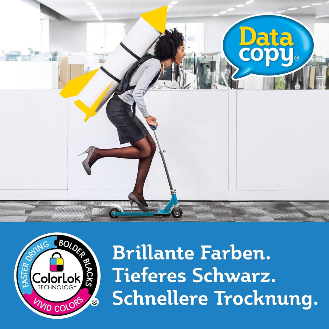 Data Copy Premium Kopierpapier, weiss, 80 g/m², A4, NonStopBox, FSC mix credit -1 Karton zu 2500 Bla