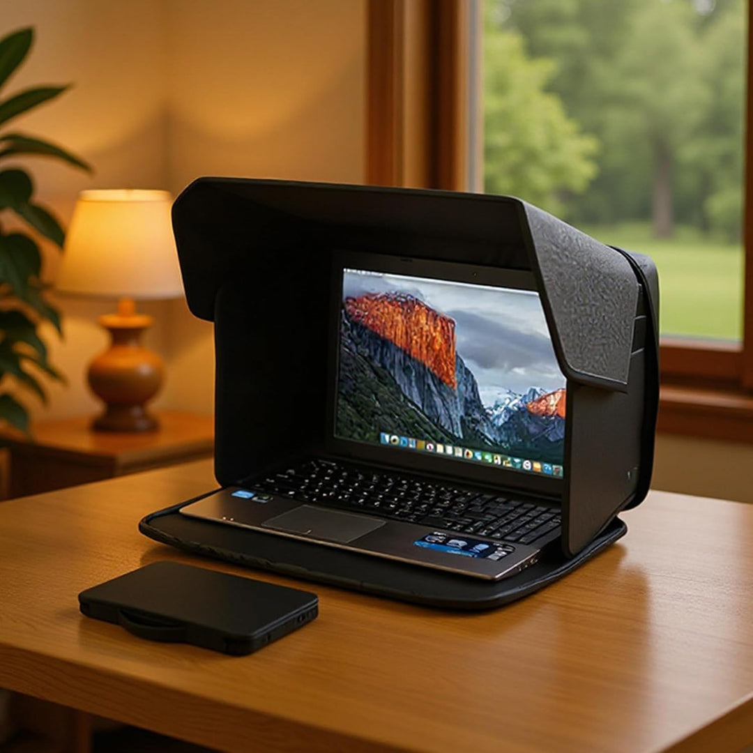 Laptopzelt, Sonnenschutz wasserabweisende Laptoptasche mit Blendschutz, 12-14 Zoll Laptop, Laptop So