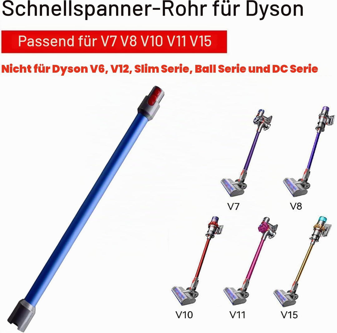 Verlängerungsrohr für Dyson Rohr Kompatibel mit Dyson Saugrohr V15 V 11 V10 V8 V7, Starres Teleskopr