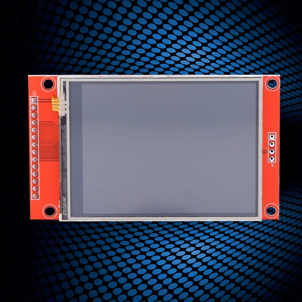 LCD-Anzeige, 2,8 Zoll 240x320 SPI TFT-LCD-Panel Anzeigemodul mit Seriellem Port und PCB-Platte ILI93