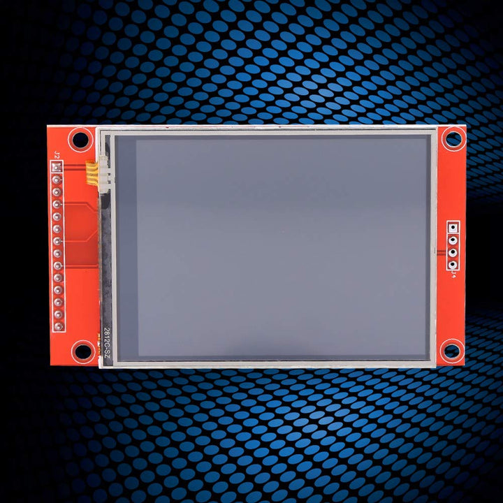 LCD-Anzeige, 2,8 Zoll 240x320 SPI TFT-LCD-Panel Anzeigemodul mit Seriellem Port und PCB-Platte ILI93
