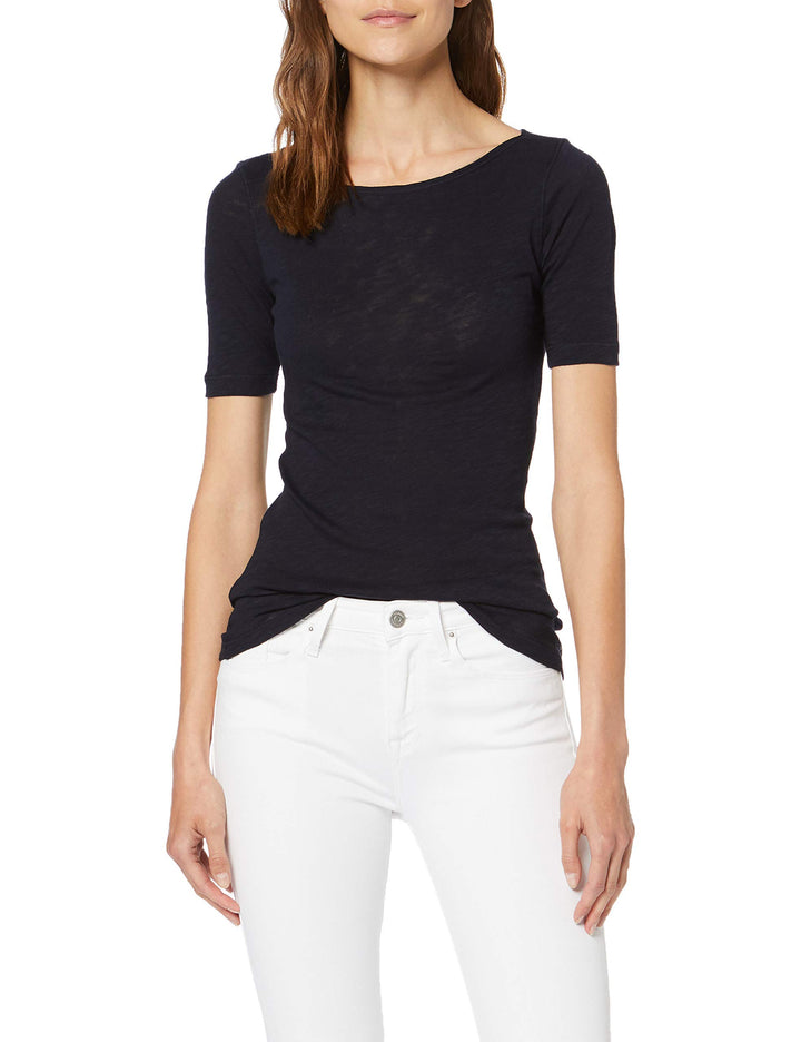 Marc O'Polo Women's 002226151399 T-Shirt, Blau (Manic Mid, XL XL Blau (Manic Mid, XL Blau (Manic Mid