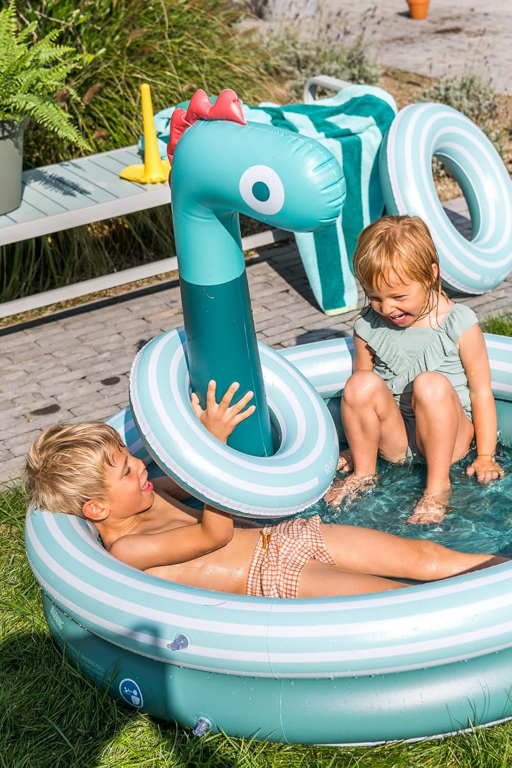 Quut - Noodle Friends – Spielzeug für drinnen und draussen grüner Garten, grüner Garten