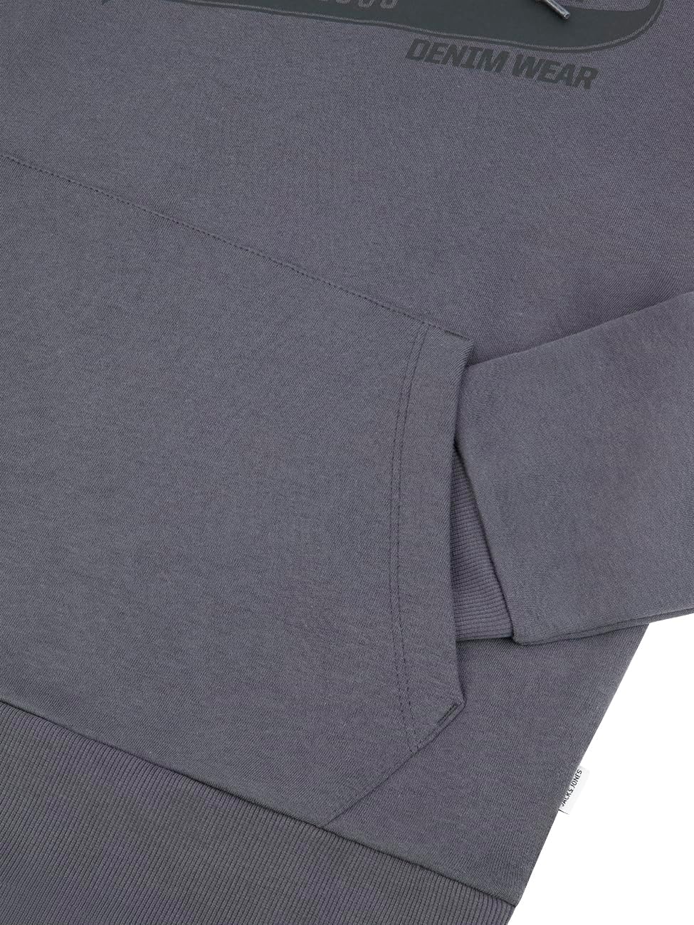 JACK & JONES Herren Kapuzenpullover JJEADRIAN Hoodie Sweatshirt Pullover Kapuze Kängurutaschen Regul